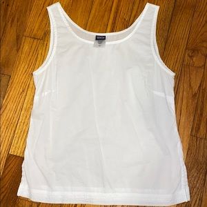 White Patagonia tank top